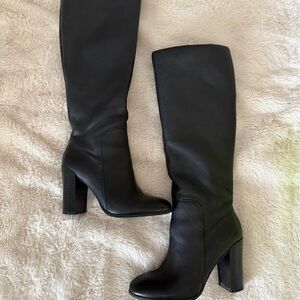 Kenneth Cole Black Heeled Boots